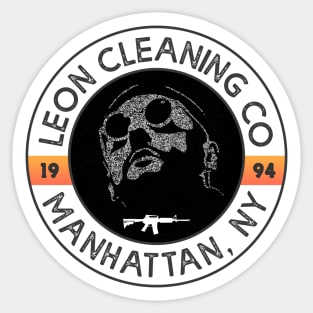 Leon Cleaning Co Sticker